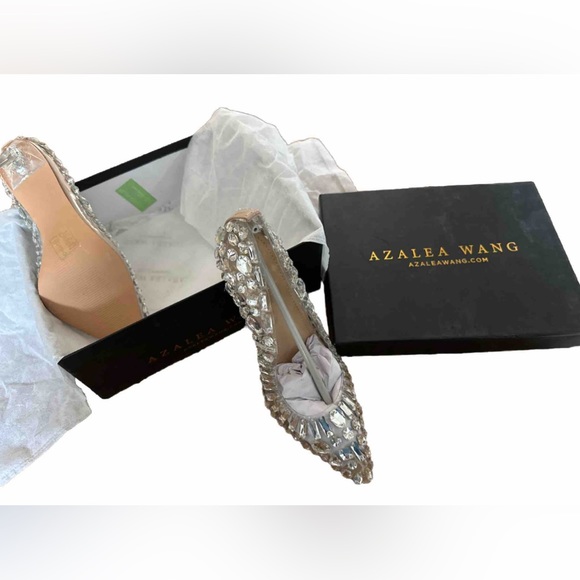 Azalea Wang- Bonnie Glass Heels Size 8 - Picture 7 of 9